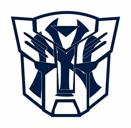 Autobots New York Yankees logo vinyl decal